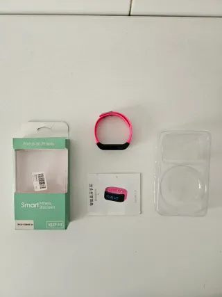 Pulsera de actividad Keep Fit rosa