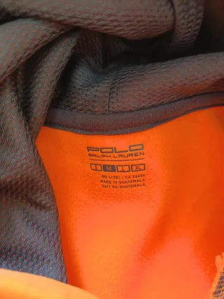 Felpa Ralph Lauren ragazzo arancione