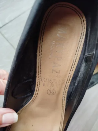 Zapatos de tacón Marypaz negros talla 36
