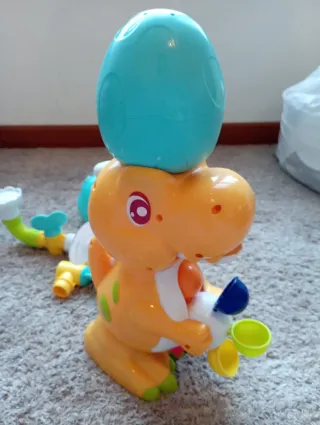 Lote Juguete Baño DINO Ludi