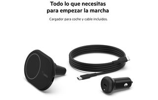 Cargador inalámbrico Belkin BoostCharge para coche