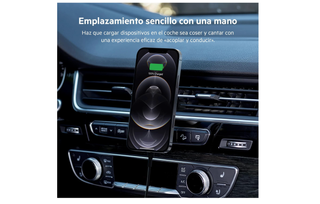 Cargador inalámbrico Belkin BoostCharge para coche