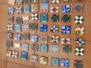 Lote de azulejos antiguos Alambrillas
