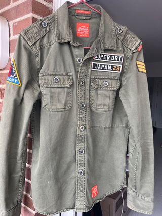Camisa militar Superdry verde