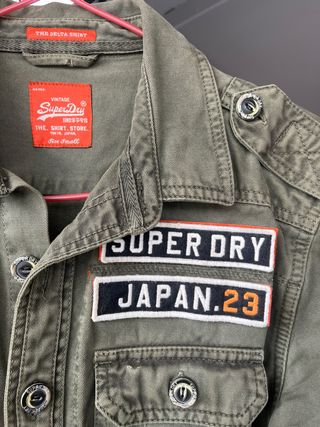 Camisa militar Superdry verde