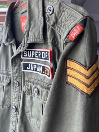 Camisa militar Superdry verde