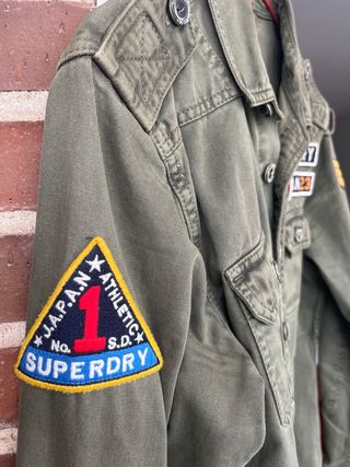 Camisa militar Superdry verde