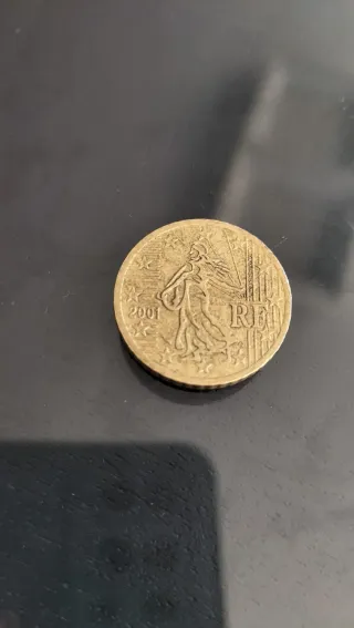 Moneda 50 Céntimos La Sembradora 2001