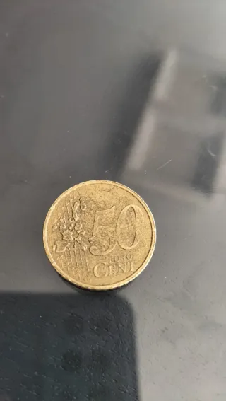 Moneda 50 Céntimos La Sembradora 2001