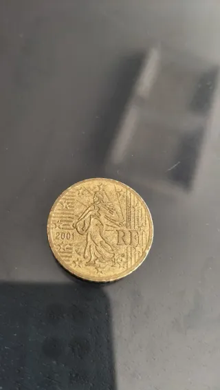 Moneda 50 Céntimos La Sembradora 2001