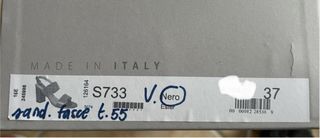 Sandali Melluso neri tacco 37