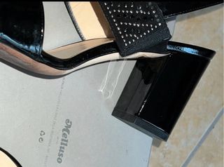 Sandali Melluso neri tacco 37