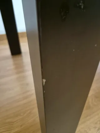 Mesa de comedor extensible madera y cristal