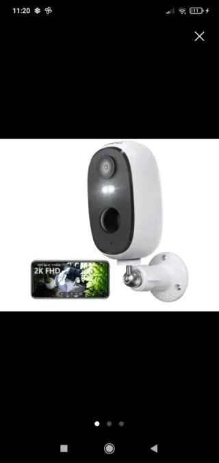 Cámara WiFi 2K FHD
