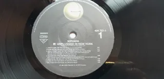 LP Vinilo Nirvana MTV "Unplugged in New York"