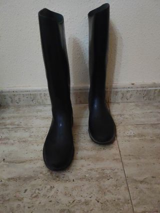 Botas de equitación negras talla 34
