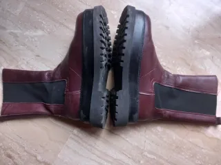 Botas de piel Mango talla 40