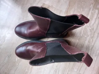 Botas de piel Mango talla 40