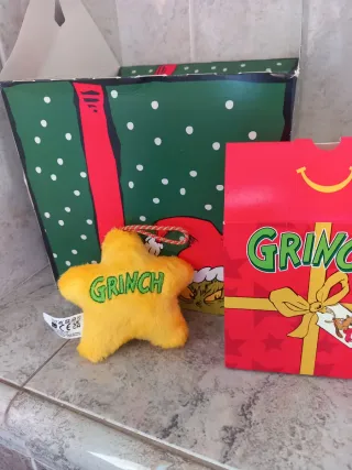 Scatola Grinch Happy Meal McDonald's + Regalo