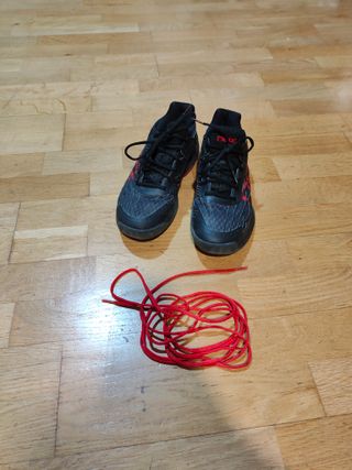 Zapatillas pádel Nox AT10 Lux negras y rojas