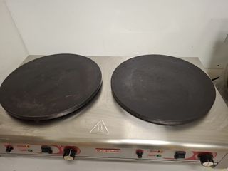 Plancha Crepes Doble Profesional