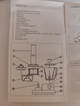 Robot de cocina Grand Chef 2000