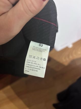 Traje Paco Cecilio Negro