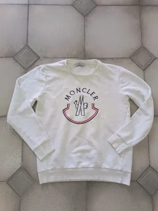 Felpa Moncler bianca