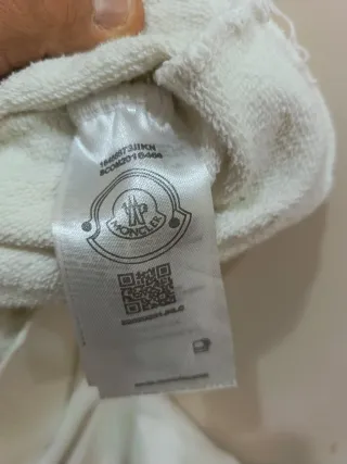 Felpa Moncler bianca