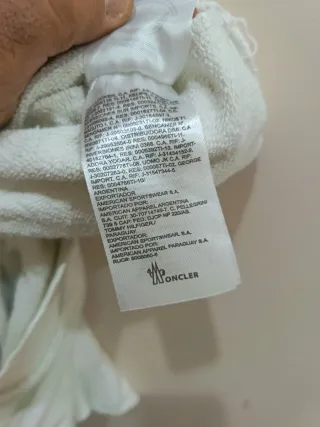 Felpa Moncler bianca