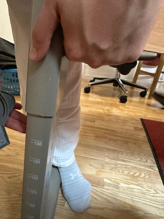 Mesa de escritorio madera y metal