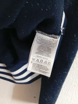 Sudadera Adidas XL Mujer Azul Rosa