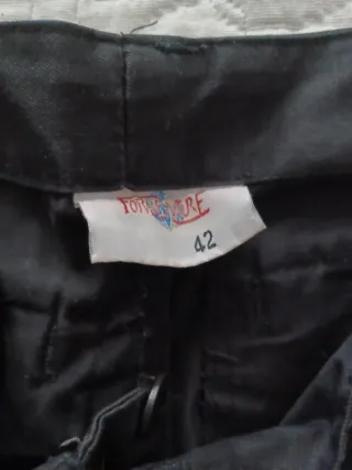 Pantalón Cargo Negro