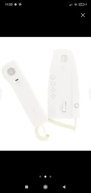 Portero Automático Blanco