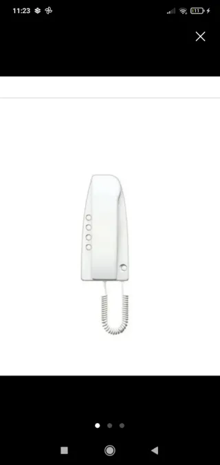 Portero Automático Blanco