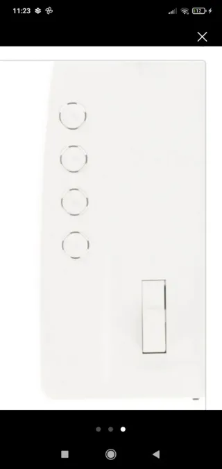 Portero Automático Blanco