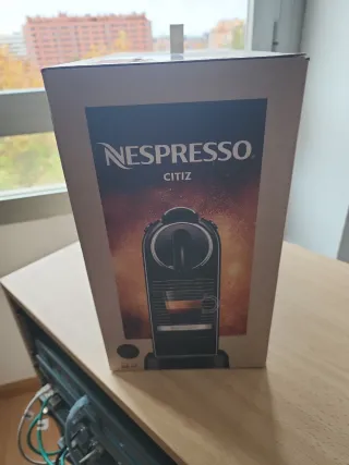 Cafetera Nespresso Citiz Negra