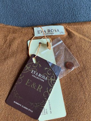 Cárdigan Eva Rosa Lana Merino Cachemira