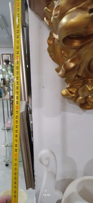 Sagrado Corazón de Jesús antiguo 102 cm