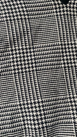 Vestido Zara Negro Blanco Talla S