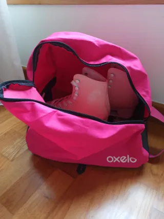 Patines de 4 ruedas talla 34 (incluye bolsa)