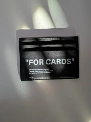 Tarjetero Off-White FOR CARDS