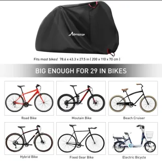 Funda Protectora exterior bicicleta impermeable UV