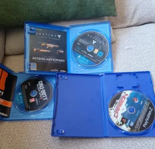 Lote Juegos PS4 y PS2: Call of Duty, Destiny, NFS
