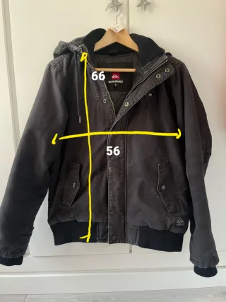 Chaqueta Quiksilver Talla S Negra
