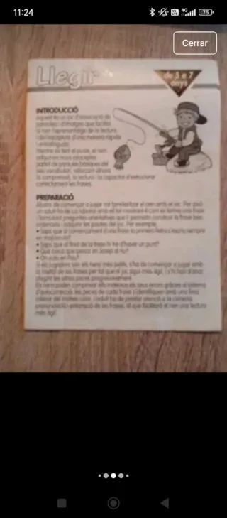 Puzzle Lògic per aprendre a llegir