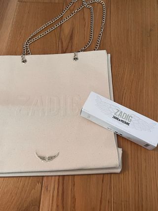 Zadig & Voltaire Tote Bag con Cadena y Perfume