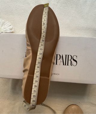 Bailarinas Dream Pairs beige talla 36