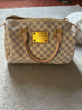 Louis Vuitton Bauletto Beige