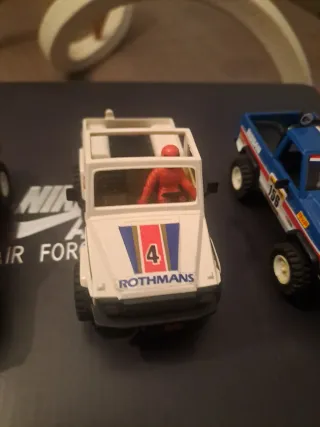 Lote 4 Coches scalextric sts Mercedes patrol